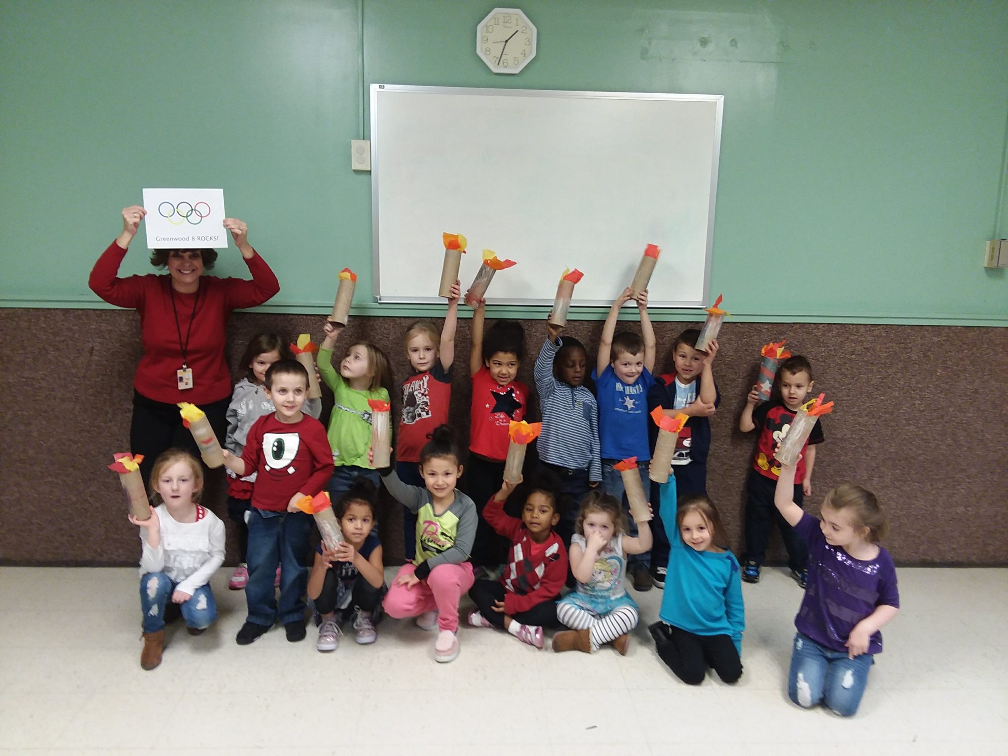 Read more about the article Greenwood Head Start Classroom Catches the Olympic Spirit!